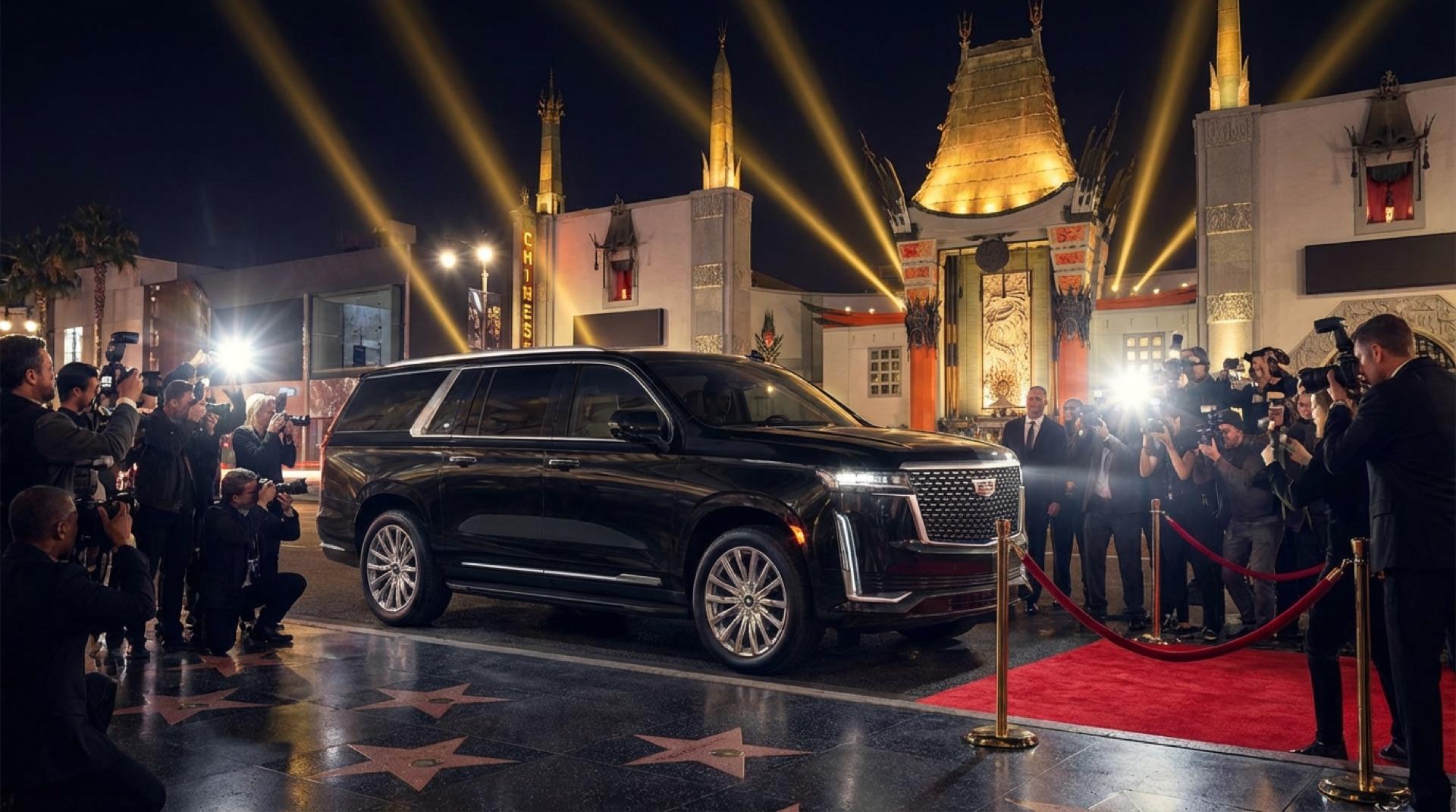Continental Cadillac Escalade. Greek Theatre car service Los Angeles