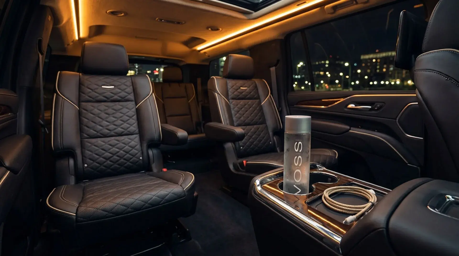 Continental Cadillac Escalade interior