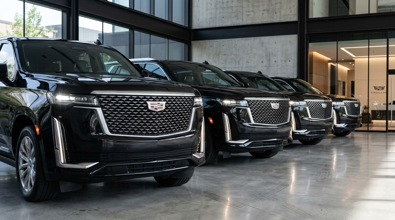 Continental Cadillac Escalade fleet — executive car service, Los Angeles